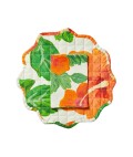 Bonnie and Neil | Quilted Placemats | Hibiscus | Coral | Set of 4